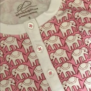Roberta Roller Rabbit kids pajama set elephants